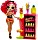 MGA Entertainment L.O.L. Surprise! O.M.G. Sweet Nails - Pinky Pops Fruit sklep (503842EUC)