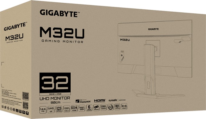 GIGABYTE M32U, 31.5"
