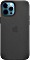 Apple Leder Case mit MagSafe für iPhone 12 Pro Max schwarz (MHKM3ZM/A)