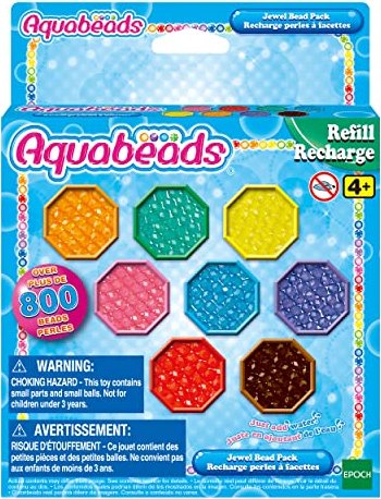 Aquabeads 32558 Perlen hellblau Nachfüllpack 