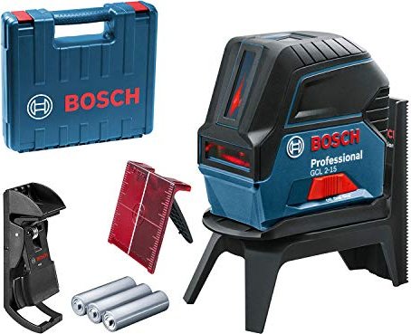 Bosch Professional GCL 2-15 poziomica laserowa plus walizka