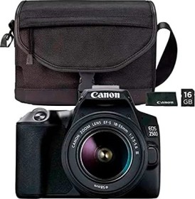 Canon EOS 250D schwarz mit Objektiv EF-S 18-55mm 3.5-5.6 III
