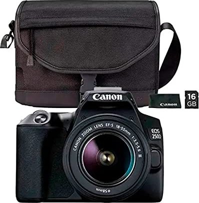 Canon Digitalkamera EOS 250D + 18-55mm DC III