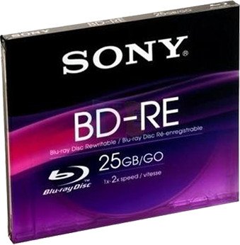 Sony BD-RE 25GB Jewelcase