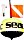 Seac Sub signal buoy with flag