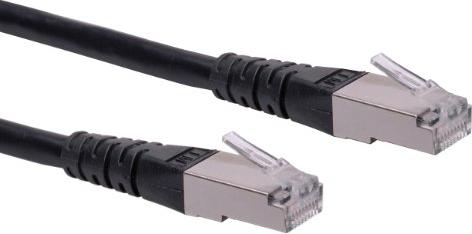Roline GHMT kabel patch, Cat6, S/FTP, RJ-45/RJ-45, 2m, czarny