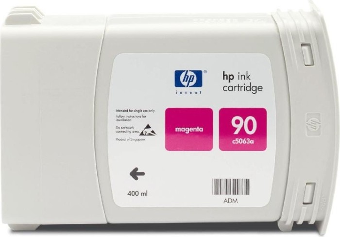 HP tusz 90 purpura wysoka pojemność, sztuk 3