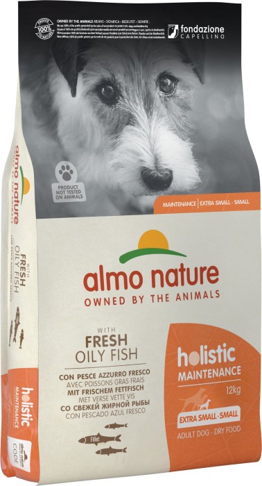 almo nature Holistic Dogs XS-S 12.00, mit frischem Fettfisch XS-S, 12kg