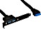 InLine za&#347;lepka slotu, 2x USB-A 3.0 (33390C)