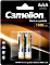 Camelion Rechargeable Micro AAA NiMH 1000mAh, 2er-Pack (NH-AAA1000BP2)