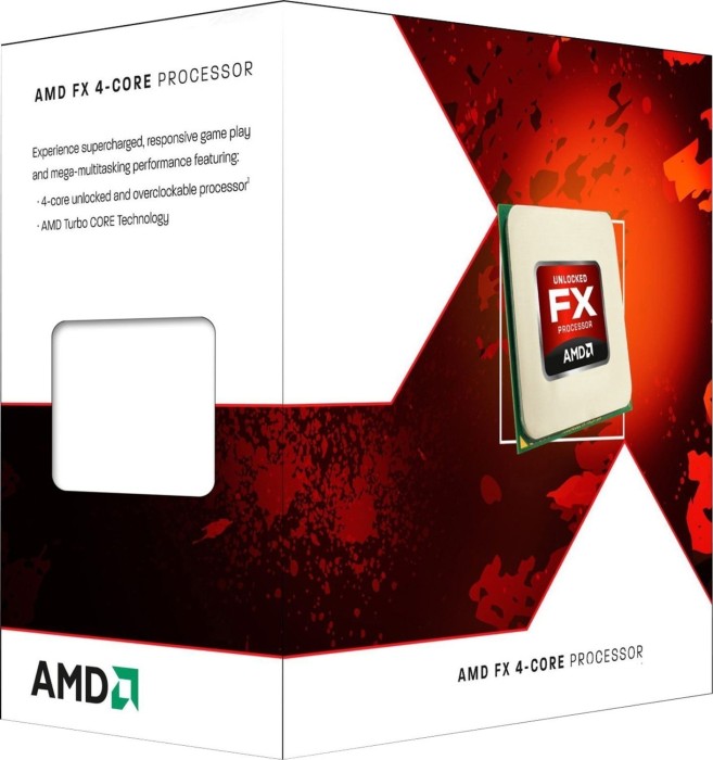 AMD FX-4100, 4C/4T, 3.60-3.80GHz, box