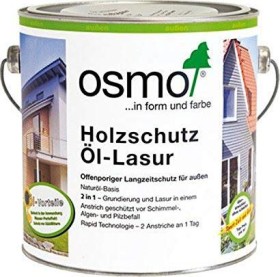 Osmo Holzschutz Öl-Lasur 900 außen Holzschutzmittel weiß, 750ml