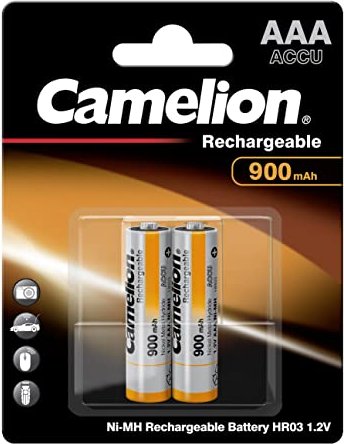Camelion Rechargeable Micro AAA Ni-MH 900mAh, sztuk 2