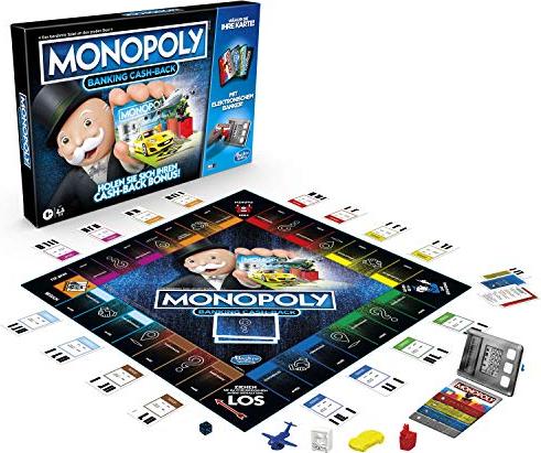 NEU Familienspiel MONOPOLY Banking Ultra Hasbro Spiele B6677E39 