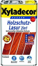 Xyladecor Holzschutz-Lasur 2in1 außen Holzschutzmittel teak, 5l