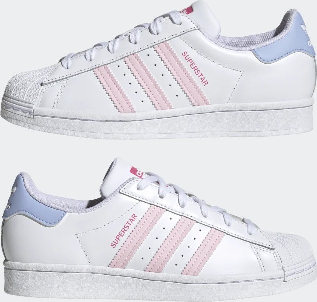 adidas Superstar cloud (HQ1906) Skinflint Price (ladies) | pink/pulse white/clear UK magenta Comparison