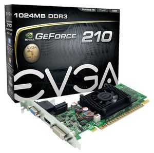 EVGA GeForce 210, 1GB DDR2, VGA, DVI, HDMI