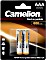Camelion Rechargeable Micro AAA NiMH 600mAh, 2er-Pack (NH-AAA600BP2)