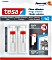 tesa Powerstrips verstellbarer Klebenagel für Tapeten und Putz, 1kg Tragkraft, 2 Stück (77774)