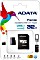 ADATA Premier microSDHC 32GB kit, UHS-I U1, Class 10 (AUSDH32GUICL10-RA1)