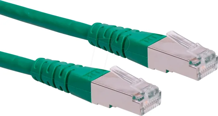 Roline GHMT kabel patch, Cat6, S/FTP, RJ-45/RJ-45, 20m, zielony