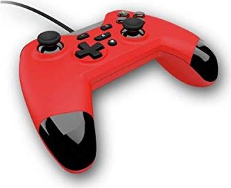Gioteck WX4 Wired kontroler czerwony (Switch/PS3/PC)