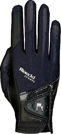 schwarz/gold 10.5 ROECKL Handschuhe MADRID Comfort Cut 