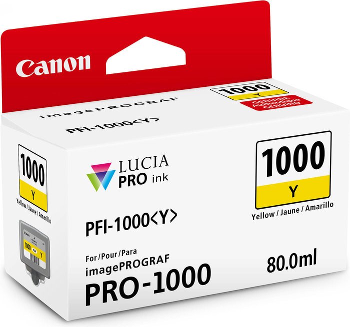 Canon tusz PFI-1000Y żółty