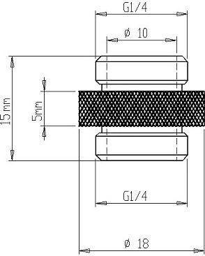 XSPC 5mm Adapter 2x G1/4 schwarz matt ab € 2,89 (2024)
