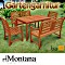 Indoba Montana Gartenmöbel-Set, 5-tlg. (IND-70290-MOSE5GB2)