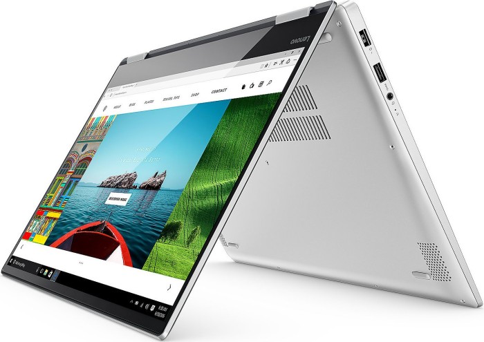 Lenovo Yoga 720-15IKB Platinum Silver, Core i5-7300HQ, 8GB RAM, 256GB SSD, GeForce GTX 1050, DE