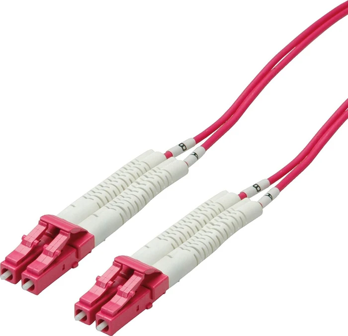 Produktbild von Goobay 95755 Glasfaser Kabel Multimode OM3 Aqua Duplex / LC UPC