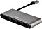 Moshi USB-C Multimedia adapter, szary, USB-C 3.0 (99MO084213)