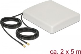 DeLOCK Multiband LTE WLAN antenna, Outdoor, SMA, 8dBi, directional, grey