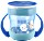 NUK Mini Magic Cup Night Trinkbecher mit Trinkrand und Deckel blau, 160ml (10255539)