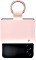 Samsung Silicone Cover with Ring für Galaxy Z Flip 4 pink (EF-PF721TPEGWW)