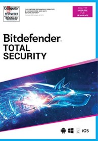BitDefender Total Security 2021, 5 User, 18 Monate (deutsch) (Multi-Device) (20-04764)
