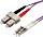 Roline LWL Duplex Kabel, OM4, 2x LC Stecker/2x SC Stecker, 3m (21.15.8763)