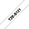 Brother TZe-S121 Beschriftungsband 9mm, schwarz auf transparent, extra stark klebend Vorschaubild