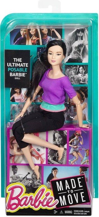 Graf Rang Dom Mattel Barbie Made to Move Purple Top (DHL84) starting from £ 19.28 (2023)  | Price Comparison Skinflint UK