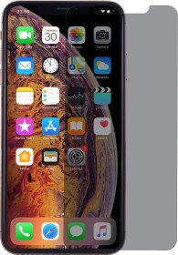 Stilgut Panzerglas Privacy für Apple iPhone XS, 2er-Pack