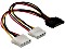 DeLOCK adapter zasilający SATA 15-Pin [SATA] na 2x 4-Pin [IDE], przewód typu Y (65159)