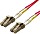 Roline Low-Loss LS0H LWL Duplex Kabel, OM4, 2x LC Stecker/2x LC Stecker, 15m (21.15.8859)