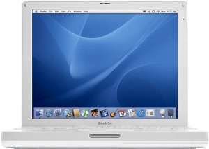 Apple iBook G4, PowerPC G4, 512MB RAM, 40GB HDD, DE