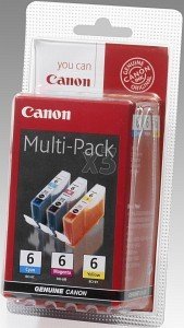 Canon ink BCI-6 multipack tricolour