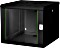 Digitus Professional Unique seria 9U szafa przyścienna, drzwi szklane, czarny, szerokość 600mm, 600 mm głębokości (DN-19 09U-6/6-SW)