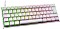 Ducky One 2 mini RGB PBT biały, LEDs RGB, MX SPEED RGB Silver, USB, DE (DKON1861ST-PDEPDWWT1 / DKON2061ST-PDEPDWWT1)
