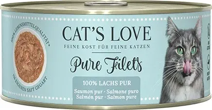 Cat's Love Pure Filets Lachs 100g