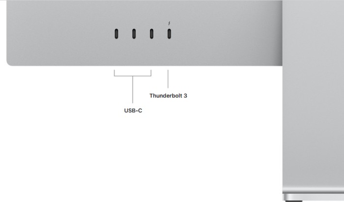 Apple Studio Display, Nanotexturglas, neigungsverstellbarer Standfuß, 27"