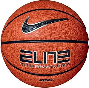 Nike Elite Tournament piłka do koszykówki sport pomarańczowy/black